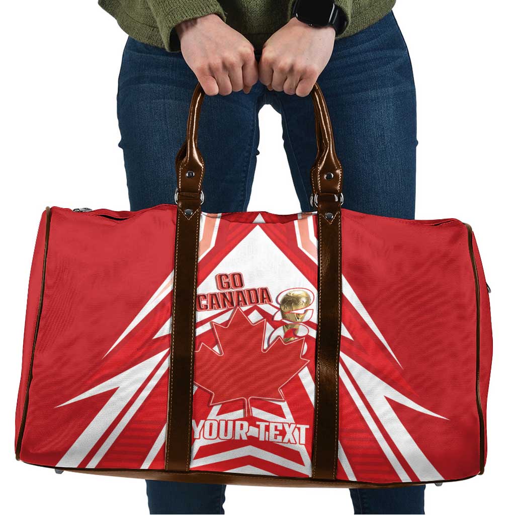 Canada 2026 Soccer Custom Travel Bag Les Rouges Go Champions