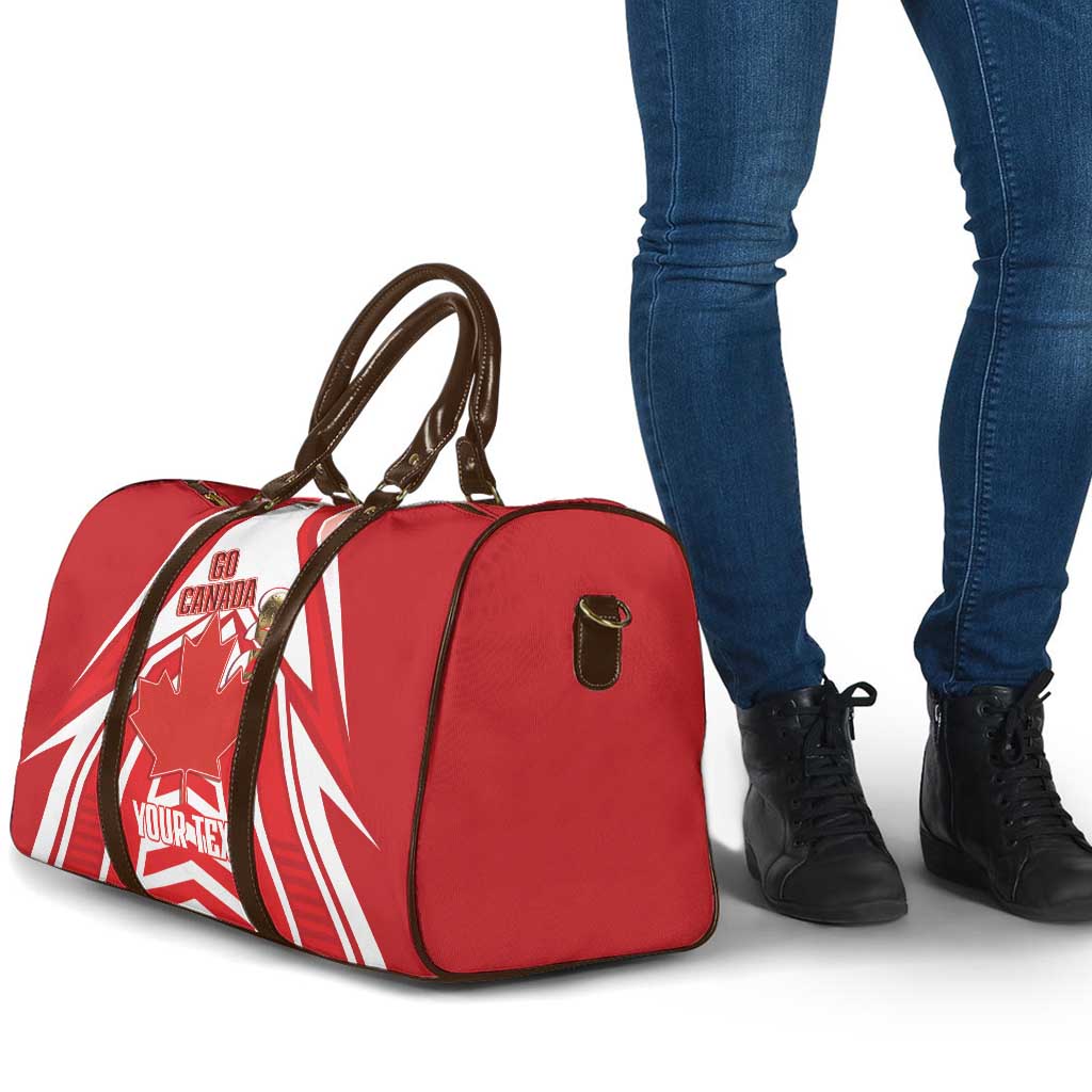 Canada 2026 Soccer Custom Travel Bag Les Rouges Go Champions