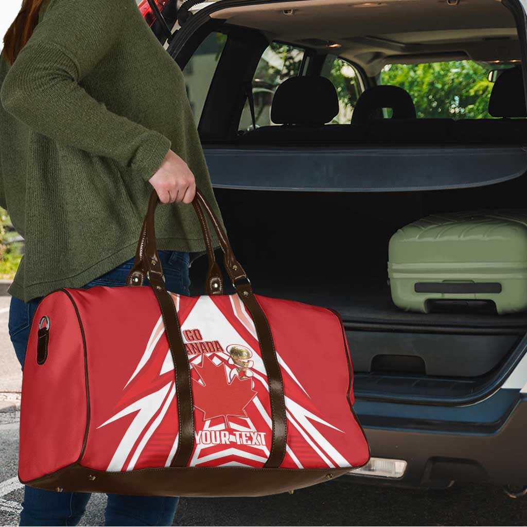 Canada 2026 Soccer Custom Travel Bag Les Rouges Go Champions