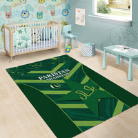 Pakistan Cricket Area Rug 2024 World Cup Go Shaheens - Wonder Print Shop