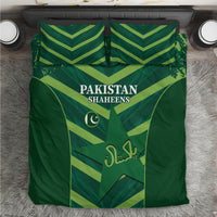 Pakistan Cricket Bedding Set 2024 World Cup Go Shaheens - Wonder Print Shop