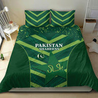 Pakistan Cricket Bedding Set 2024 World Cup Go Shaheens - Wonder Print Shop