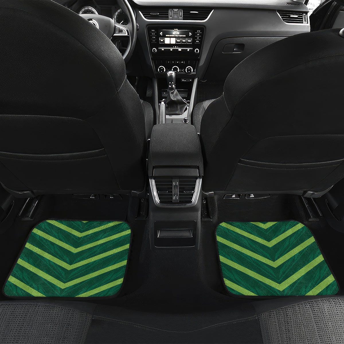 Pakistan Cricket Car Mats 2024 World Cup Go Shaheens - Wonder Print Shop