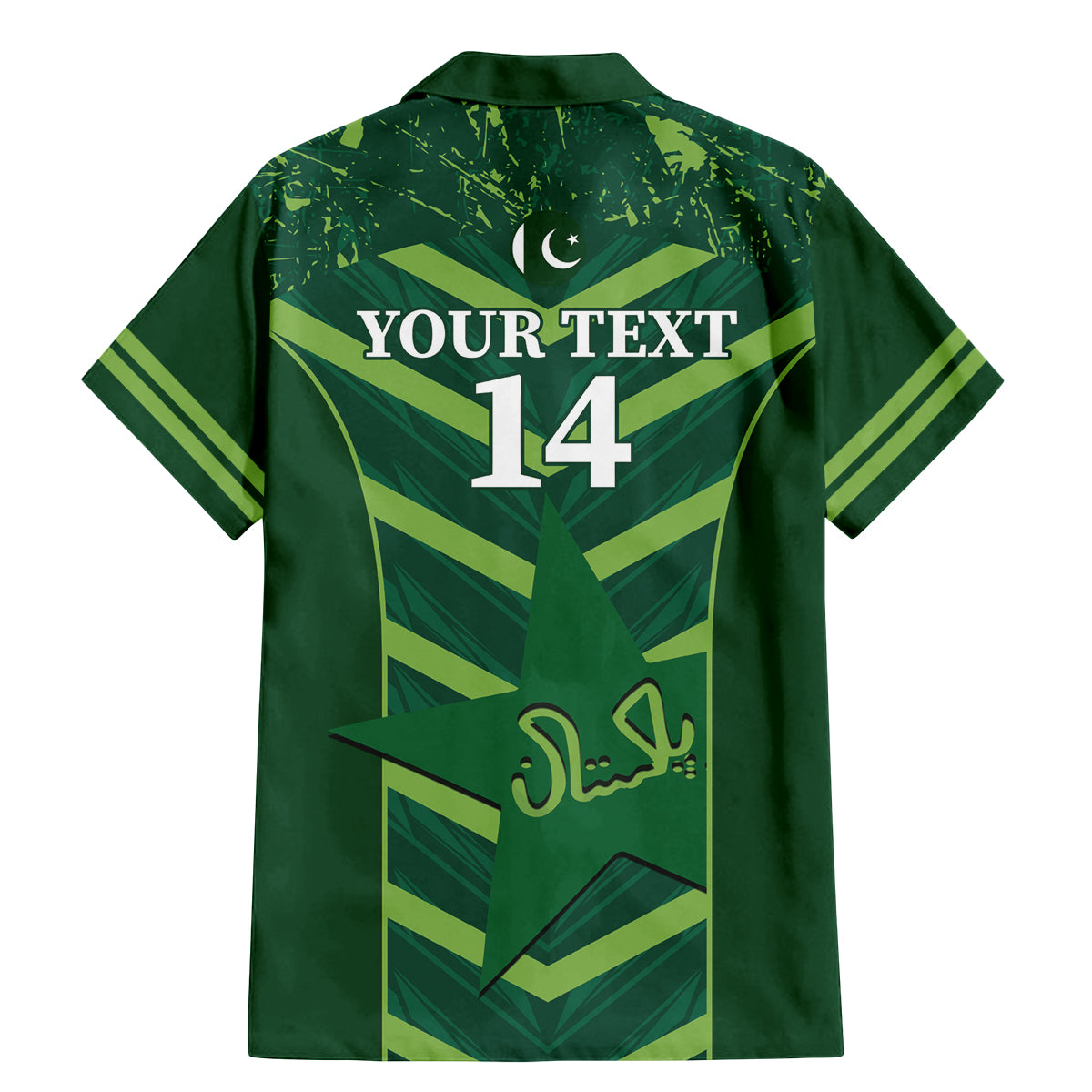Custom Pakistan Cricket Family Matching Mermaid Dress and Hawaiian Shirt 2024 World Cup Go Shaheens - Wonder Print Shop