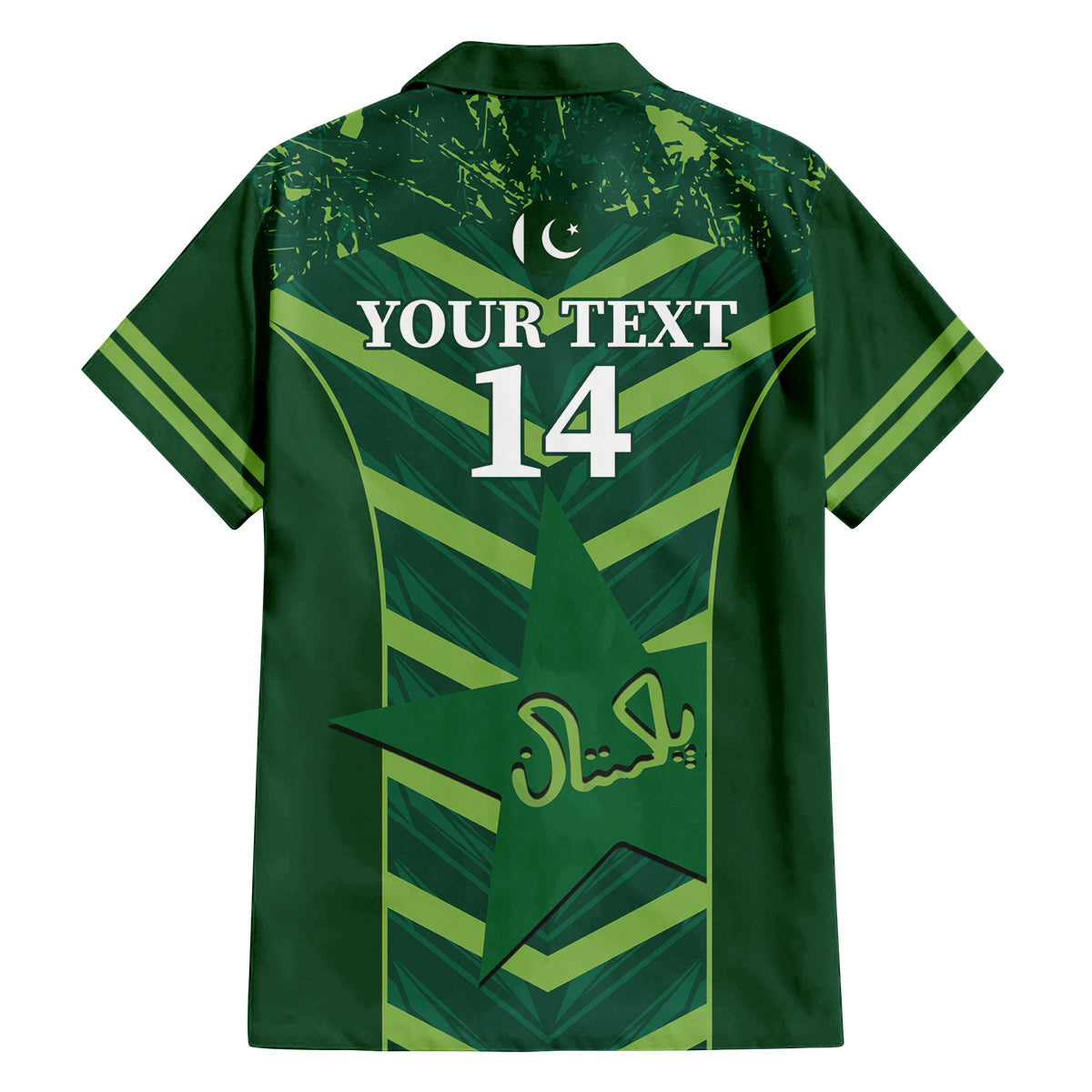 Custom Pakistan Cricket Family Matching Tank Maxi Dress and Hawaiian Shirt 2024 World Cup Go Shaheens - Wonder Print Shop