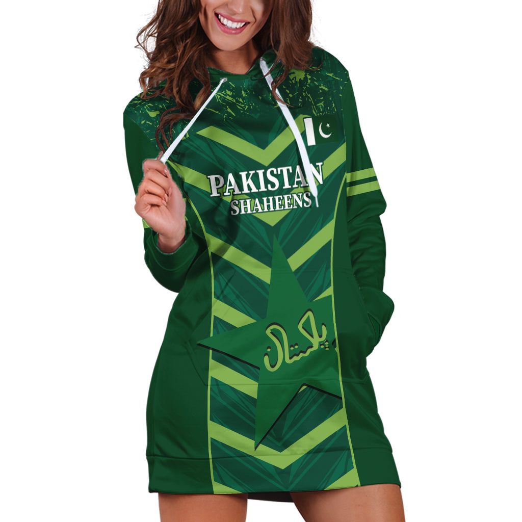 Custom Pakistan Cricket Hoodie Dress 2024 World Cup Go Shaheens