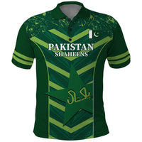 Custom Pakistan Cricket Polo Shirt 2024 World Cup Go Shaheens - Wonder Print Shop