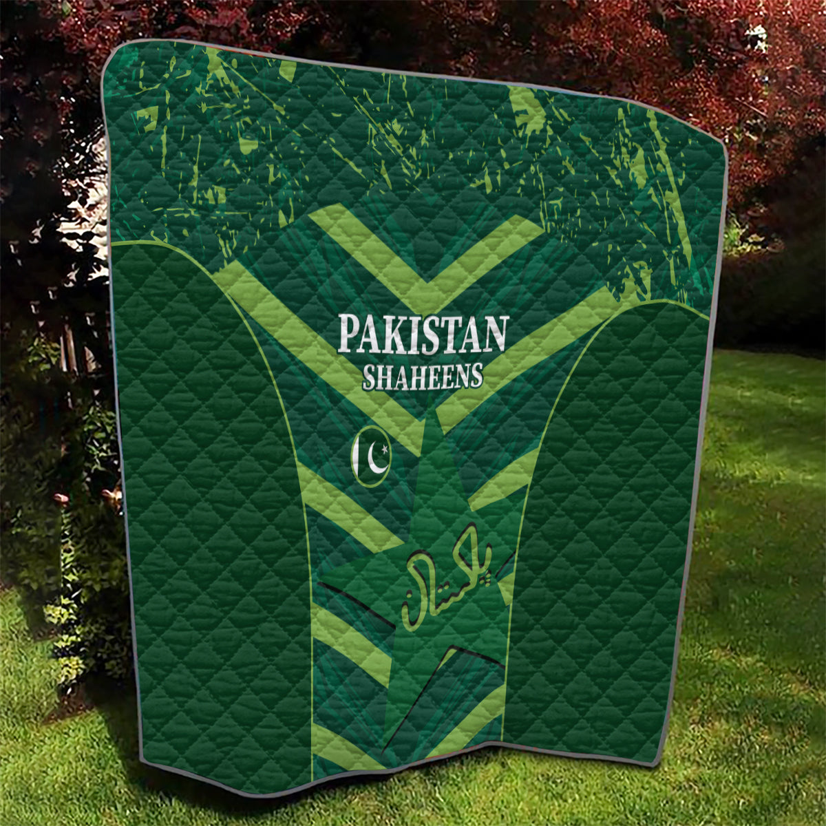 Pakistan Cricket Quilt 2024 World Cup Go Shaheens - Wonder Print Shop