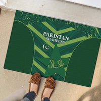 Pakistan Cricket Rubber Doormat 2024 World Cup Go Shaheens - Wonder Print Shop