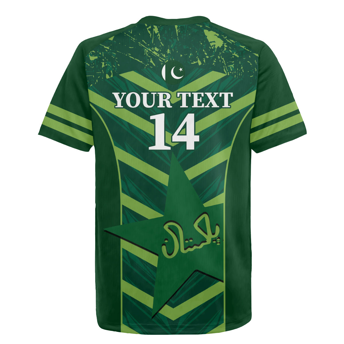 Custom Pakistan Cricket Rugby Jersey 2024 World Cup Go Shaheens - Wonder Print Shop