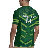 Custom Pakistan Cricket Rugby Jersey 2024 World Cup Go Shaheens - Wonder Print Shop