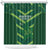 Custom Pakistan Cricket Shower Curtain 2024 World Cup Go Shaheens