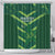 Custom Pakistan Cricket Shower Curtain 2024 World Cup Go Shaheens