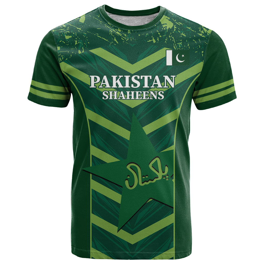 Custom Pakistan Cricket T Shirt 2024 World Cup Go Shaheens - Wonder Print Shop
