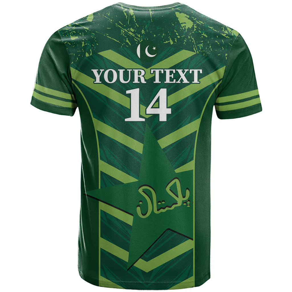 Custom Pakistan Cricket T Shirt 2024 World Cup Go Shaheens - Wonder Print Shop