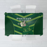 Pakistan Cricket Tablecloth 2024 World Cup Go Shaheens - Wonder Print Shop