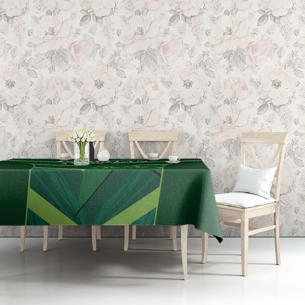 Pakistan Cricket Tablecloth 2024 World Cup Go Shaheens - Wonder Print Shop