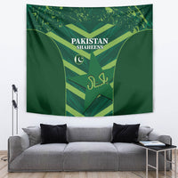 Pakistan Cricket Tapestry 2024 World Cup Go Shaheens - Wonder Print Shop