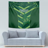 Pakistan Cricket Tapestry 2024 World Cup Go Shaheens - Wonder Print Shop