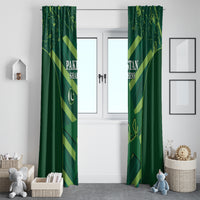 Pakistan Cricket Window Curtain 2024 World Cup Go Shaheens - Wonder Print Shop