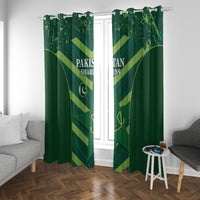 Pakistan Cricket Window Curtain 2024 World Cup Go Shaheens - Wonder Print Shop