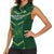 Custom Pakistan Cricket Women Sleeveless Polo Shirt 2024 World Cup Go Shaheens - Wonder Print Shop
