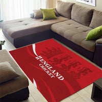 England Cricket Area Rug 2024 World Cup Go Champions - Wonder Print Shop