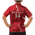 Custom England Cricket Family Matching Mermaid Dress and Hawaiian Shirt 2024 World Cup Go Champions - Wonder Print Shop