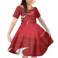 Custom England Cricket Family Matching Mermaid Dress and Hawaiian Shirt 2024 World Cup Go Champions - Wonder Print Shop