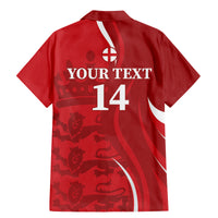 Custom England Cricket Family Matching Mermaid Dress and Hawaiian Shirt 2024 World Cup Go Champions - Wonder Print Shop