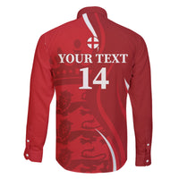 Custom England Cricket Family Matching Tank Maxi Dress and Hawaiian Shirt 2024 World Cup Go Champions - Wonder Print Shop