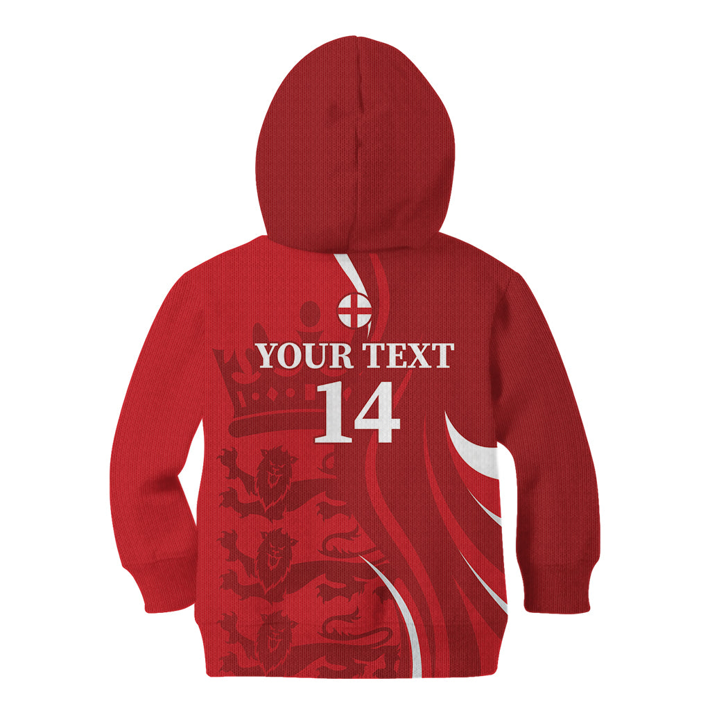 Custom England Cricket Kid Hoodie 2024 World Cup Go Champions - Wonder Print Shop