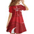 Custom England Cricket Kid Short Sleeve Dress 2024 World Cup Go Champions - Wonder Print Shop