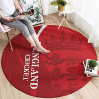 Custom England Cricket Round Carpet 2024 World Cup Go Champions