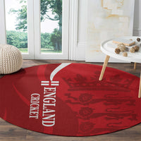 Custom England Cricket Round Carpet 2024 World Cup Go Champions