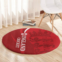 Custom England Cricket Round Carpet 2024 World Cup Go Champions