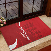 England Cricket Rubber Doormat 2024 World Cup Go Champions - Wonder Print Shop