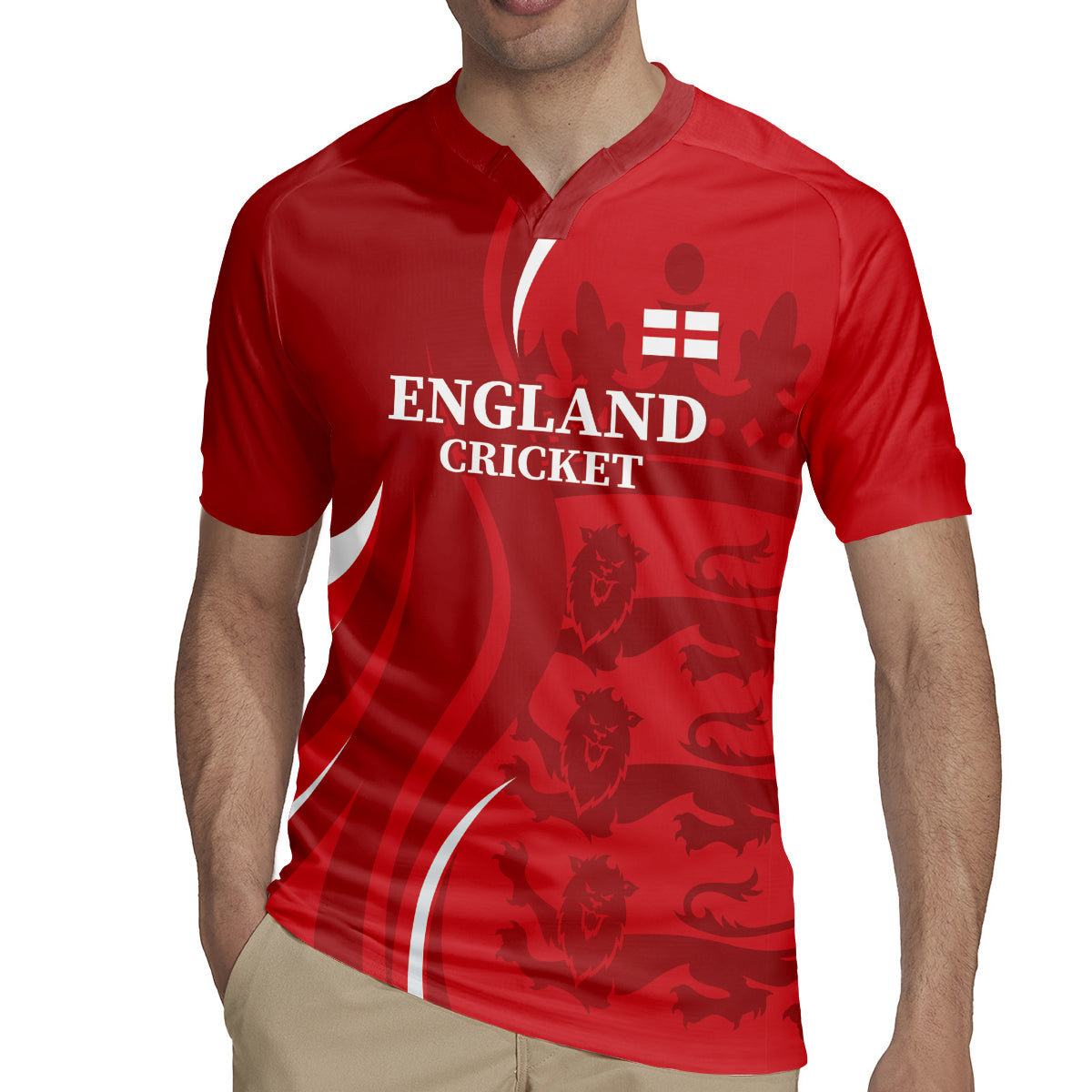 Custom England Cricket Rugby Jersey 2024 World Cup Go Champions - Wonder Print Shop