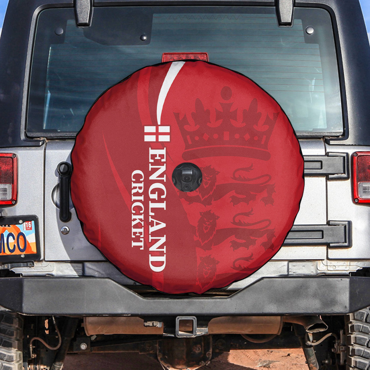 Custom England Cricket Spare Tire Cover 2024 World Cup Go Champions