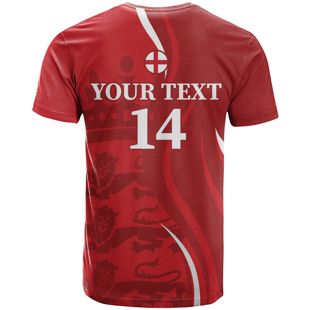 Custom England Cricket T Shirt 2024 World Cup Go Champions - Wonder Print Shop