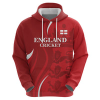 Custom England Cricket Zip Hoodie 2024 World Cup Go Champions - Wonder Print Shop