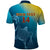 Custom Sri Lanka Cricket Polo Shirt 2024 World Cup Go The Lions