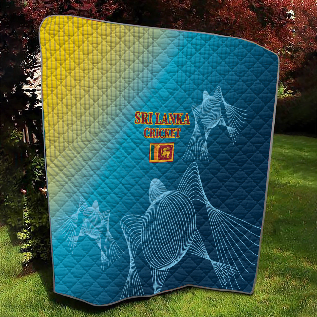 Sri Lanka Cricket Quilt 2024 World Cup Go The Lions - Wonder Print Shop