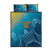Sri Lanka Cricket Quilt Bed Set 2024 World Cup Go The Lions - Wonder Print Shop