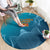 Custom Sri Lanka Cricket Round Carpet 2024 World Cup Go The Lions