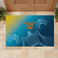Sri Lanka Cricket Rubber Doormat 2024 World Cup Go The Lions - Wonder Print Shop