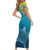 Custom Sri Lanka Cricket Short Sleeve Bodycon Dress 2024 World Cup Go The Lions - Wonder Print Shop