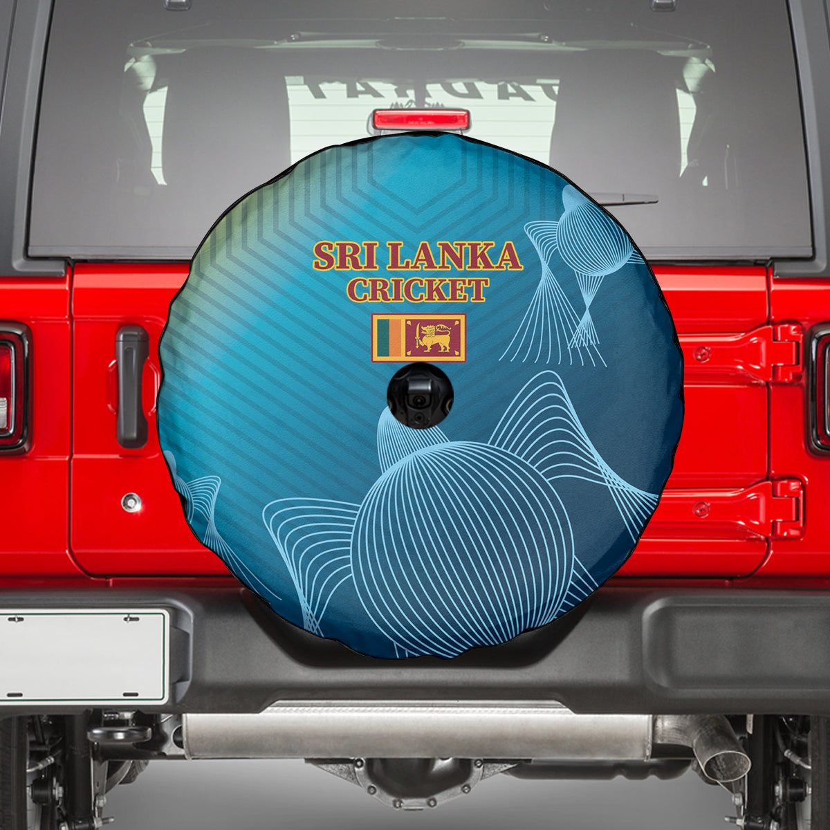 Sri Lanka Cricket Spare Tire Cover 2024 World Cup Go The Lions - Wonder Print Shop