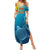 Custom Sri Lanka Cricket Summer Maxi Dress 2024 World Cup Go The Lions - Wonder Print Shop