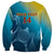 Custom Sri Lanka Cricket Sweatshirt 2024 World Cup Go The Lions - Wonder Print Shop